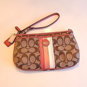 Large Coach Wristlet
